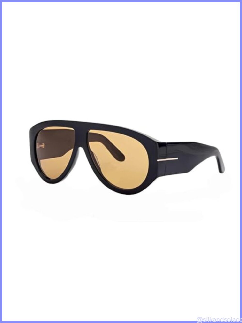 Oversized Retro Aviator Sunglasses UV Protection Unisex Full-Frame Designer